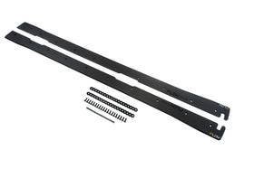 FLOW Designs  Lancer Evolution X Side Skirt Extension Splitters (Pair) - MODE Auto Concepts