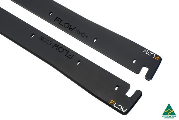 FLOW Designs  Lancer Evolution X Side Skirt Extension Splitters (Pair) - MODE Auto Concepts