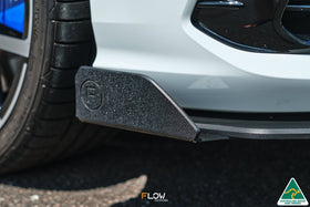 FLOW Designs  MK8 Golf R Front Lip Splitter Winglets (Pair) - MODE Auto Concepts