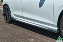 FLOW Designs  MK8 Golf R Side Skirt Splitter Winglets (Pair) - MODE Auto Concepts
