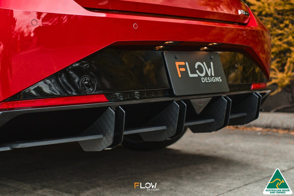FLOW Designs  CN7 i30 N Line Sedan 2020 - 2022 Flow-Lock Rear Diffuser - MODE Auto Concepts
