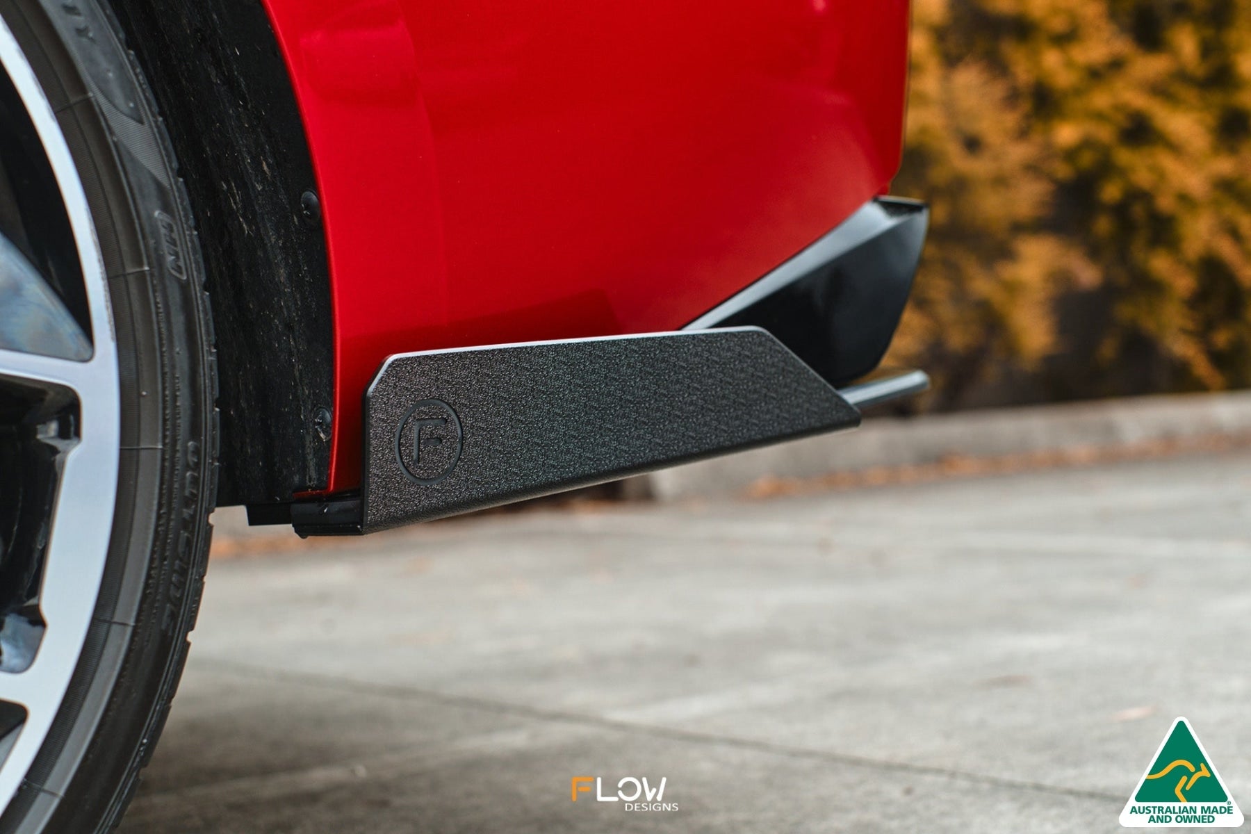 FLOW Designs  CN7 Elantra N Line Sedan 2020 Rear Spats (Pair) - MODE Auto Concepts