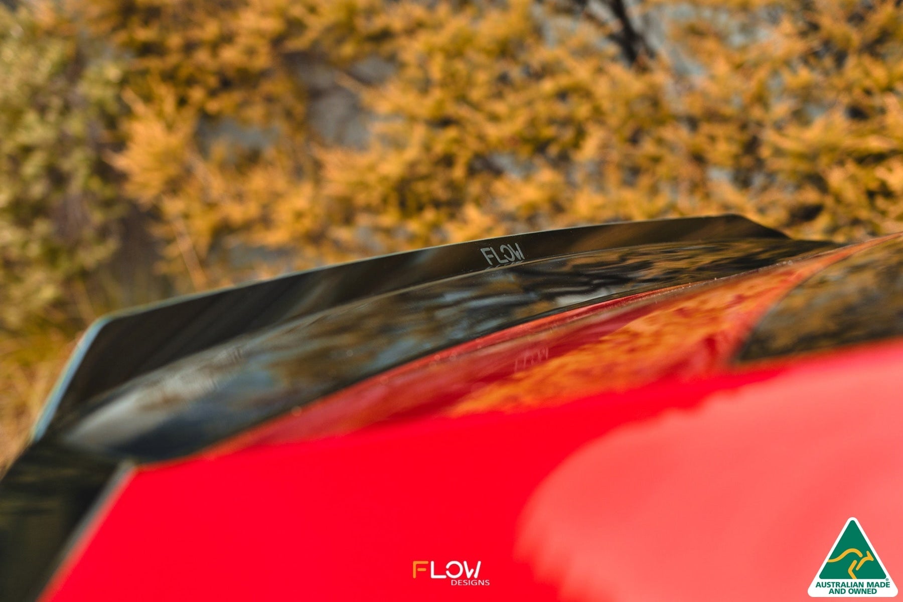 FLOW Designs  CN7 Elantra N Line Sedan 2020 Rear Spoiler Extension - MODE Auto Concepts
