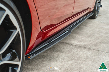 FLOW Designs  CN7 Elantra N Line Sedan 2020 Side Skirt Splitters (Pair) - MODE Auto Concepts