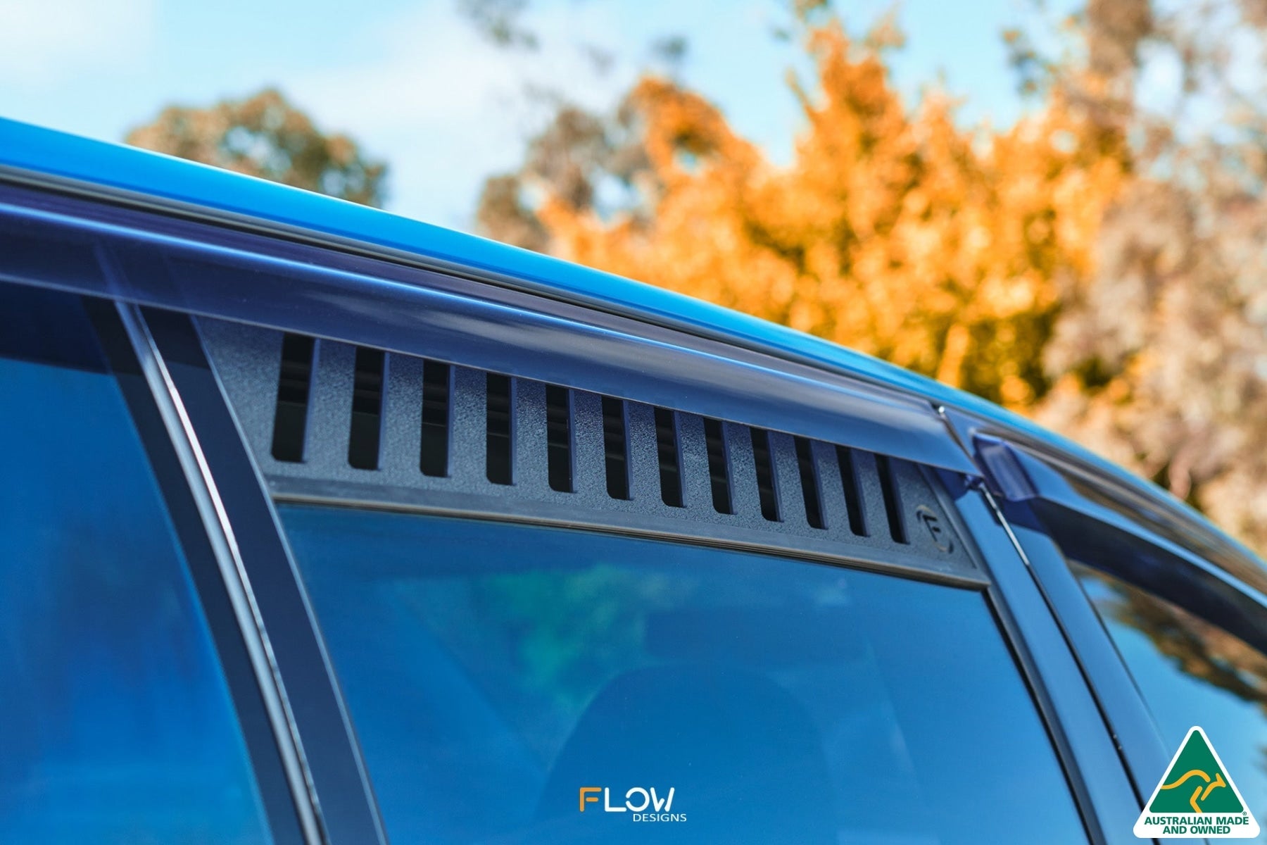 FLOW Designs Window Vents for Holden VF Commodore Wagon - 0