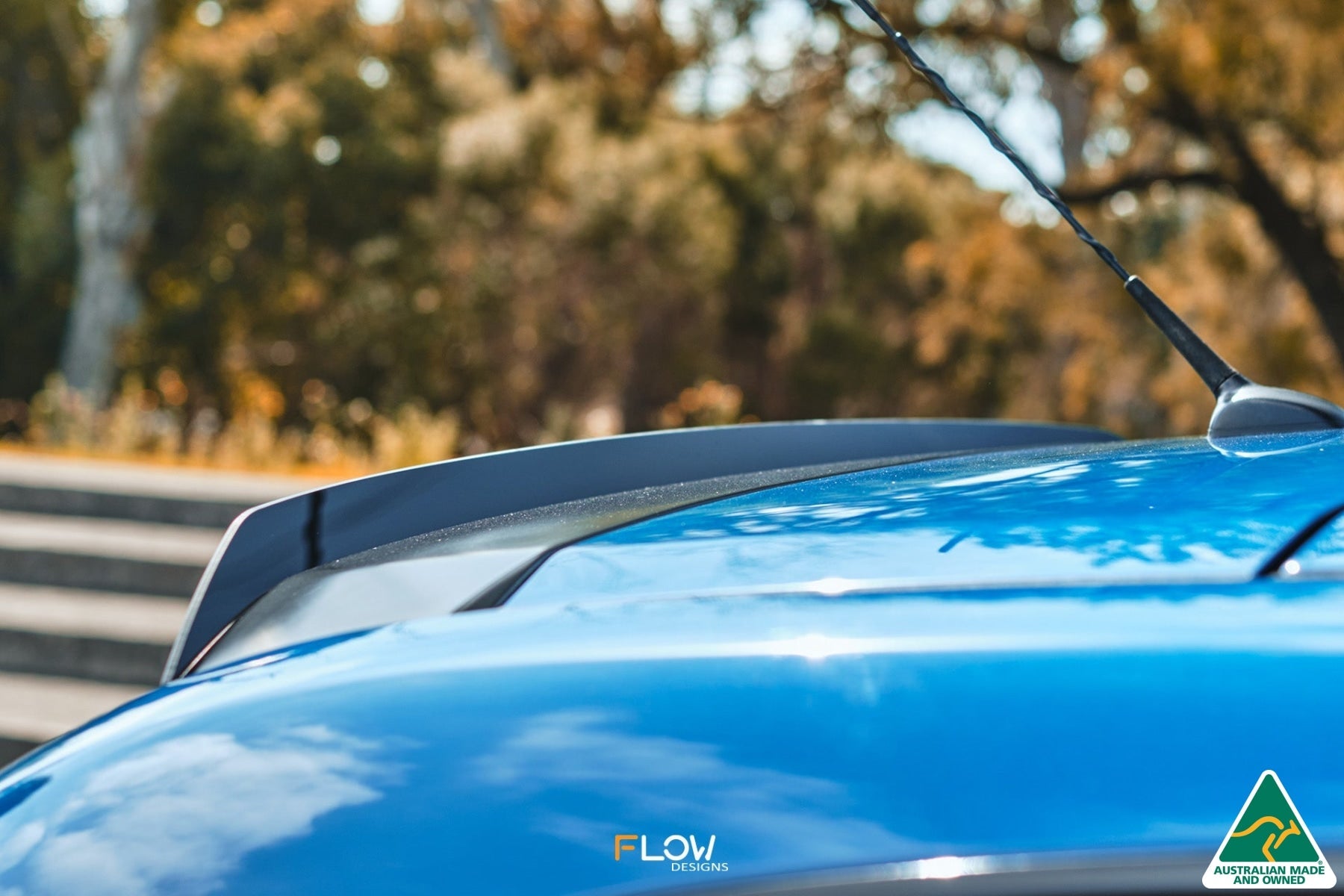 FLOW Designs  VF Commodore Wagon Rear Spoiler Extension - MODE Auto Concepts