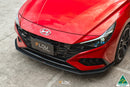 FLOW Designs  CN7 Elantra N Line Sedan 2020 Front Lip Splitter & Mounting Brace - MODE Auto Concepts
