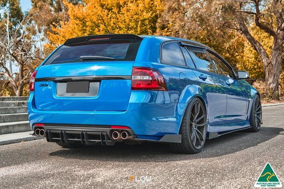 FLOW Designs  VF Commodore S1 Wagon Rear Spats (Pair) - MODE Auto Concepts