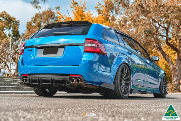 FLOW Designs  VF Commodore S1 Wagon Flow-Lock Rear Diffuser - MODE Auto Concepts