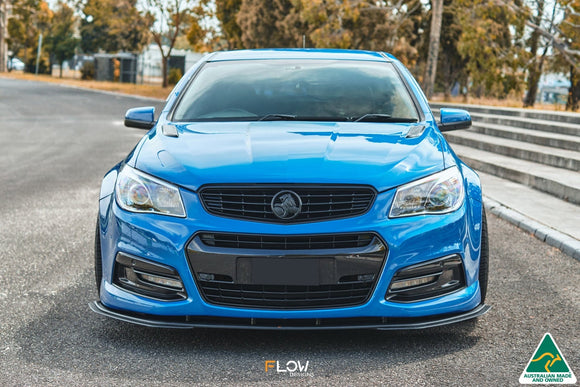 FLOW Designs  VF Commodore S1 Wagon Front Lip Splitter Extensions (Pair) - MODE Auto Concepts