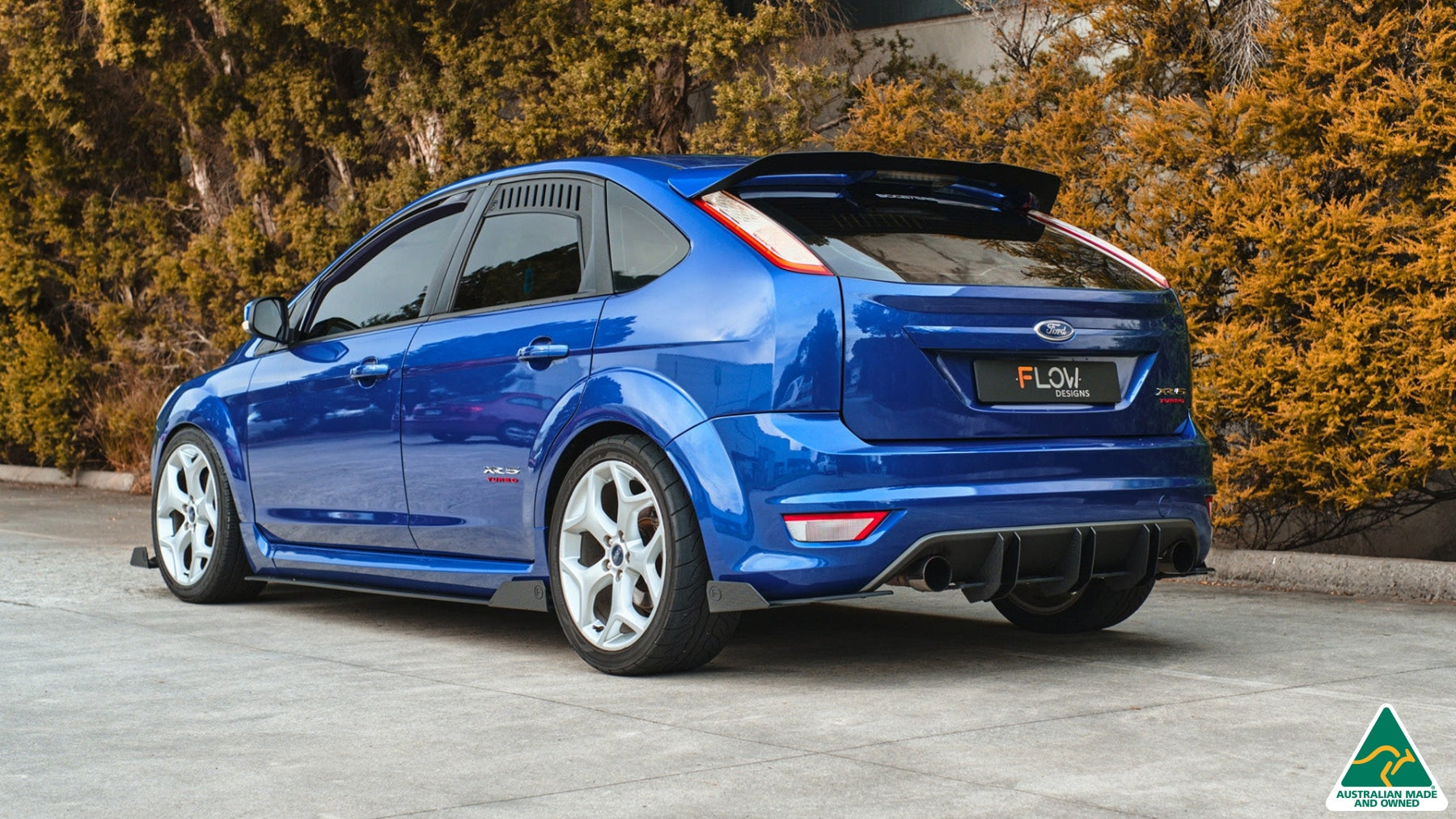 FLOW Designs  XR5 Focus Turbo Rear Spoiler Extension - MODE Auto Concepts