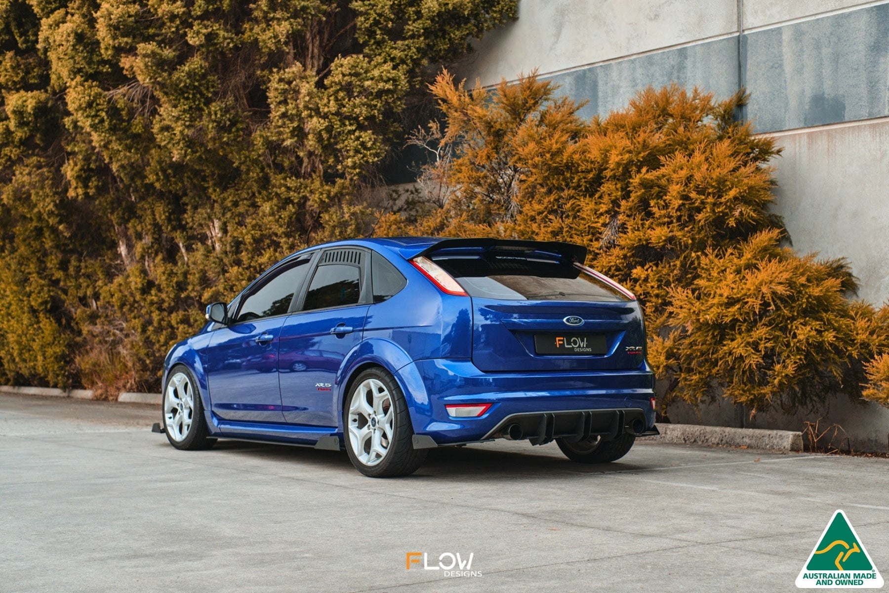 FLOW Designs  XR5 Focus Turbo Rear Spat Winglets (Pair) - MODE Auto Concepts
