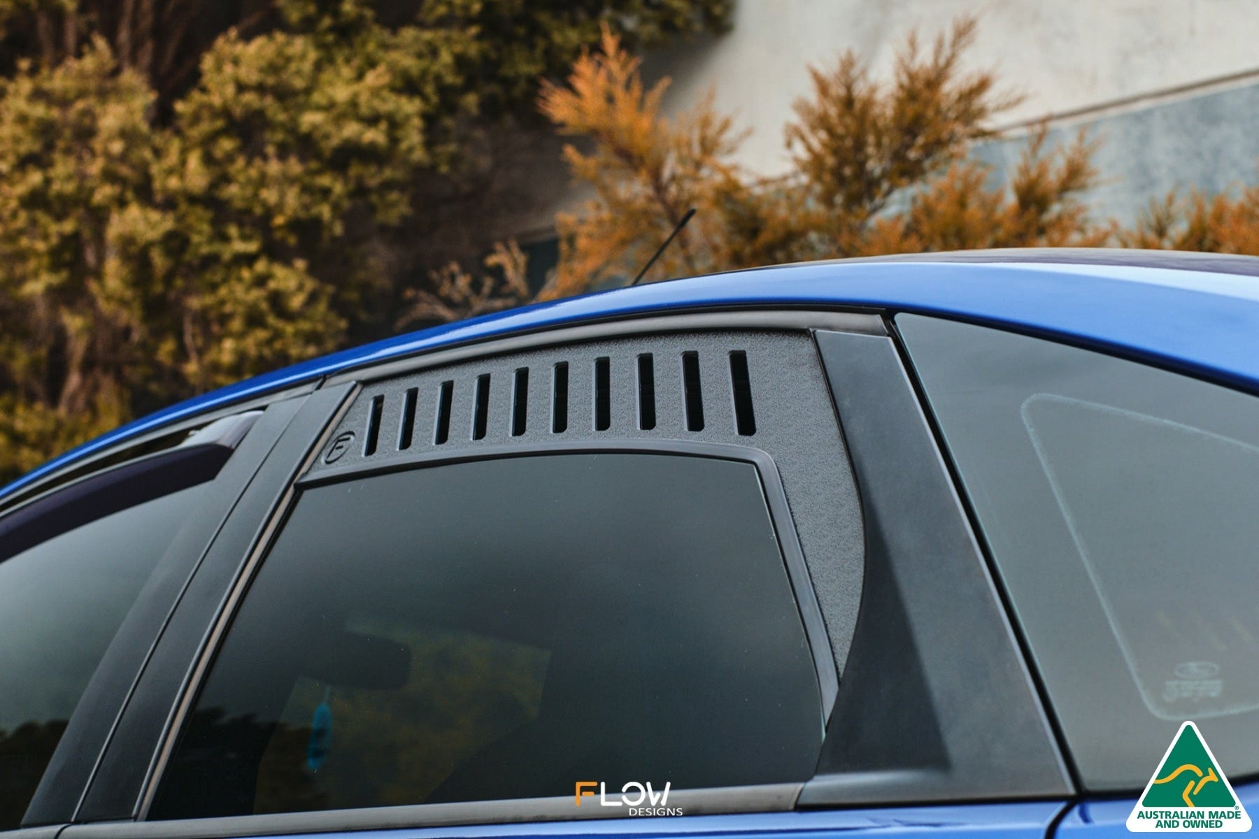 FLOW Designs Window Vents for Ford XR5 Focus Turbo - 0