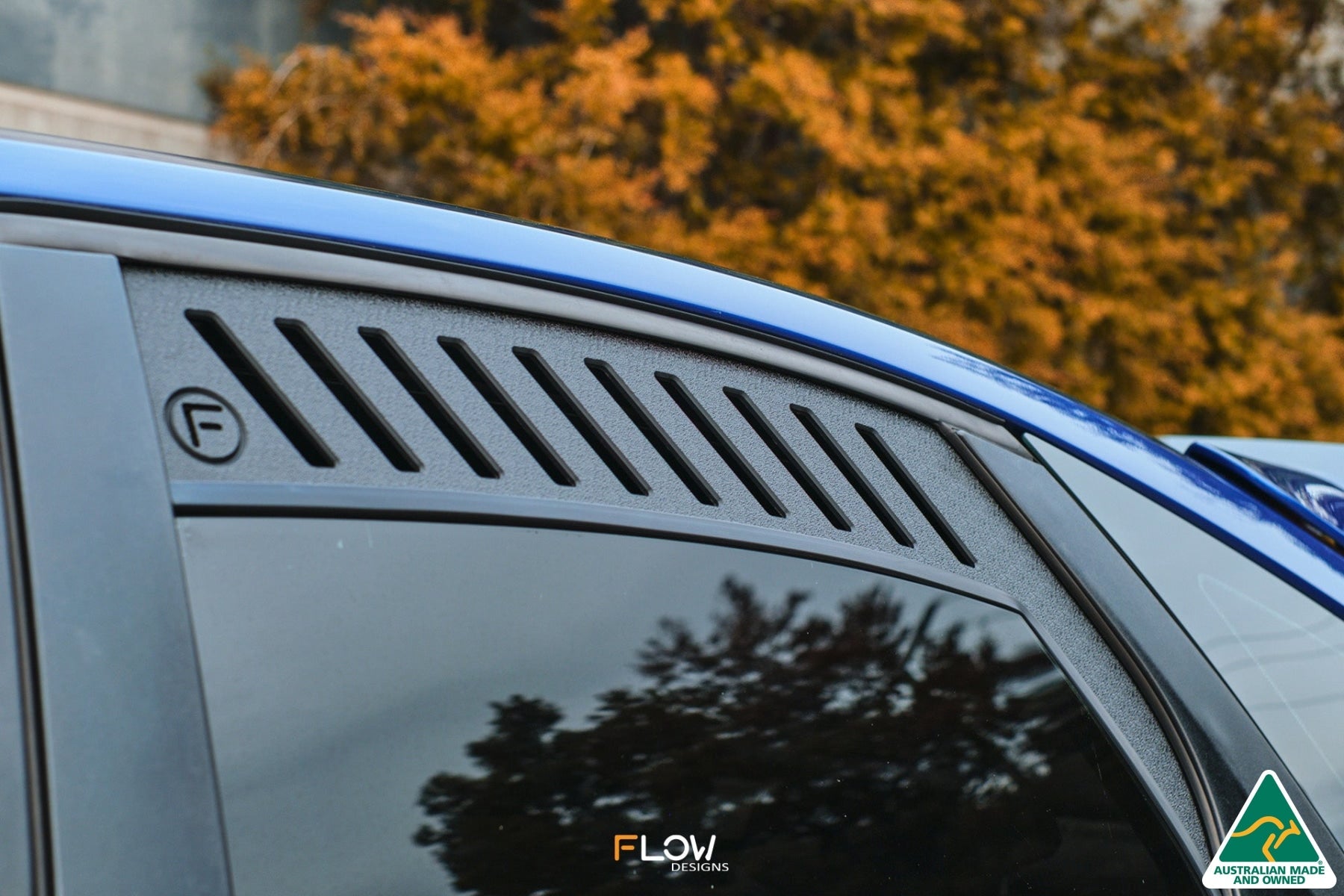 FLOW Designs Window Vents for Ford XR5 Focus Turbo