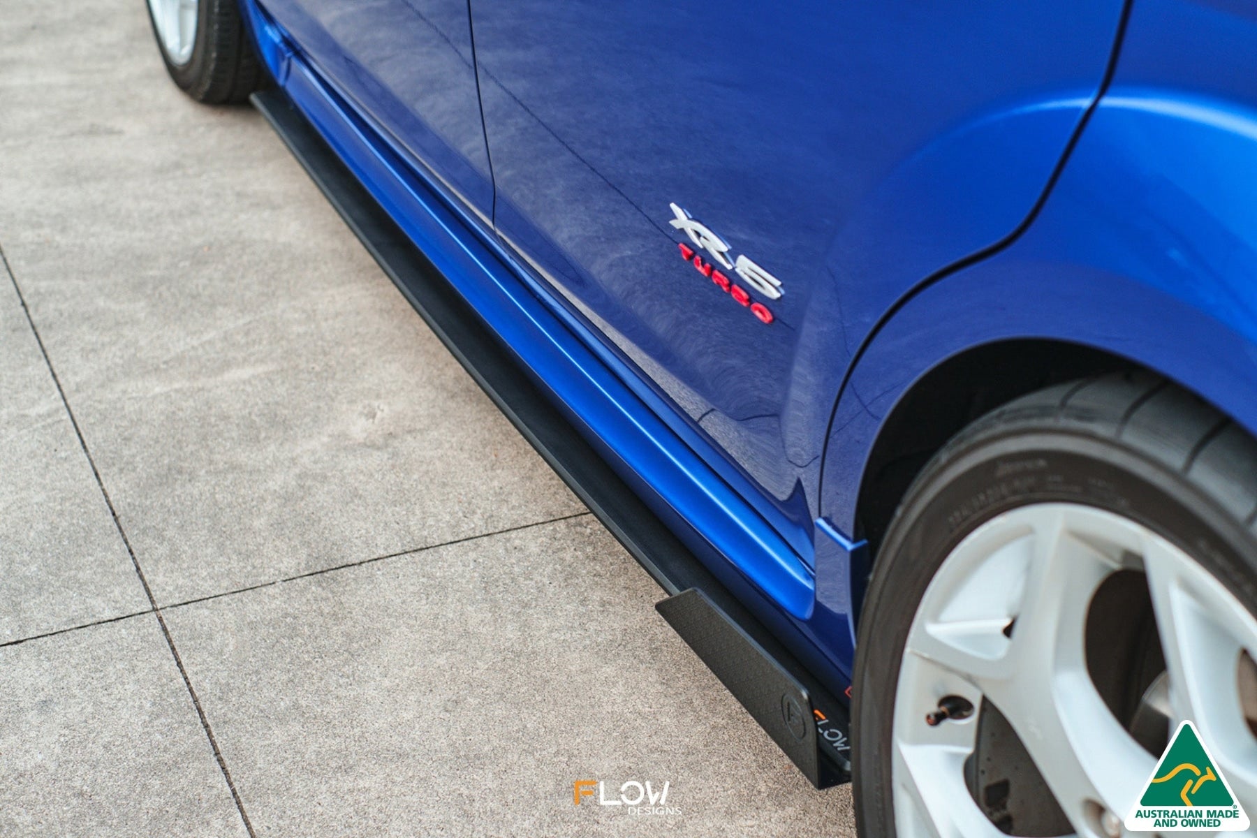 FLOW Designs  XR5 Focus Turbo Side Skirt Splitter Winglets (Pair) - MODE Auto Concepts