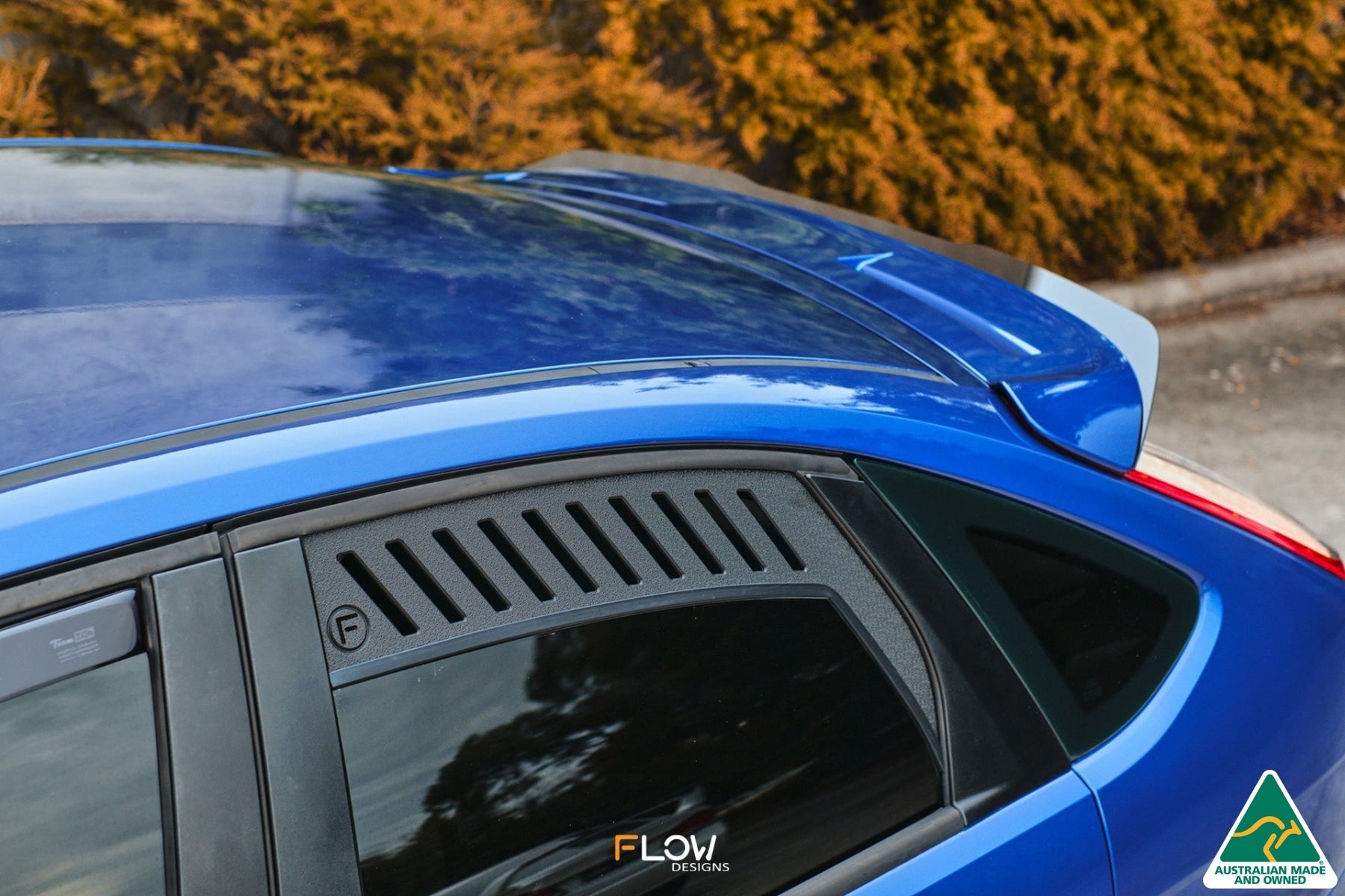 FLOW Designs Window Vents for Ford XR5 Focus Turbo