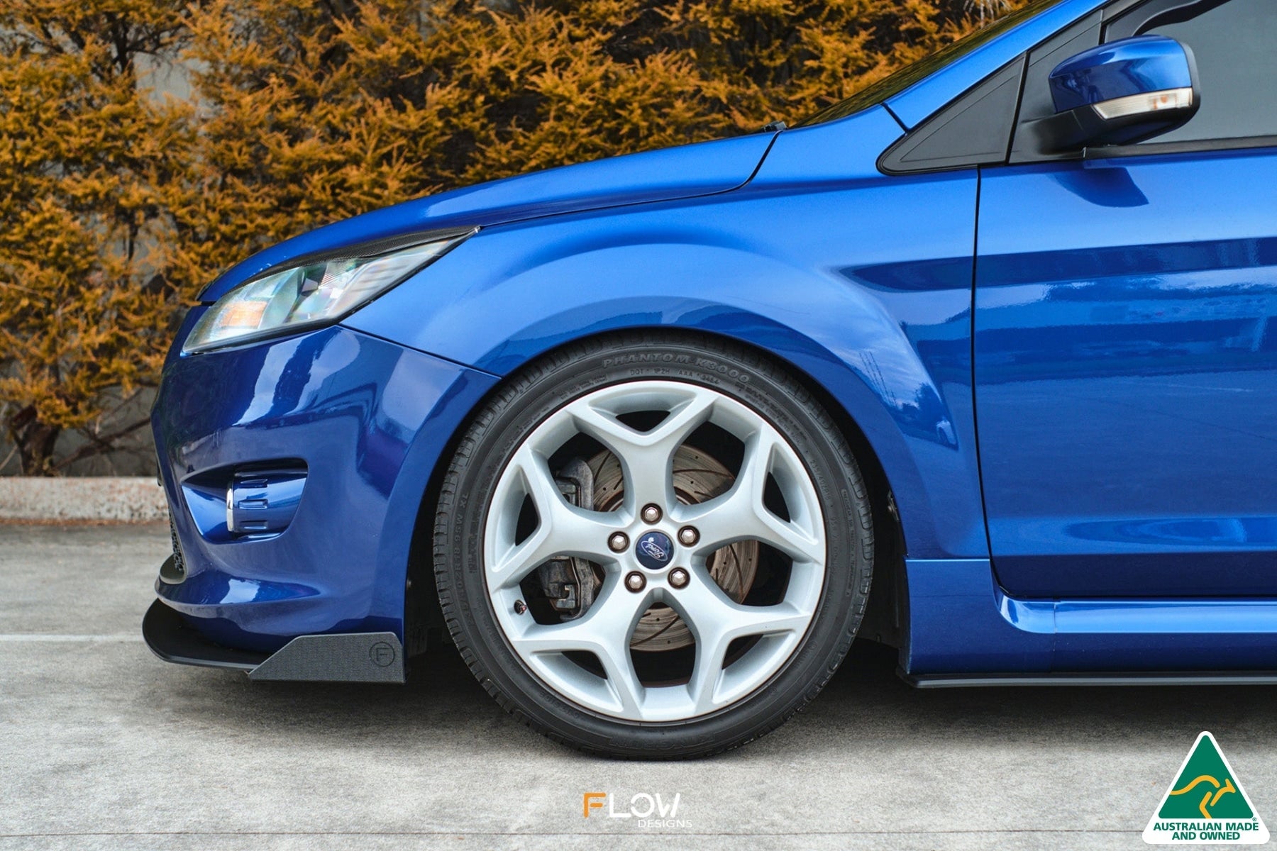 FLOW Designs  XR5 Focus Turbo Front Lip Splitter Winglets (Pair) - MODE Auto Concepts