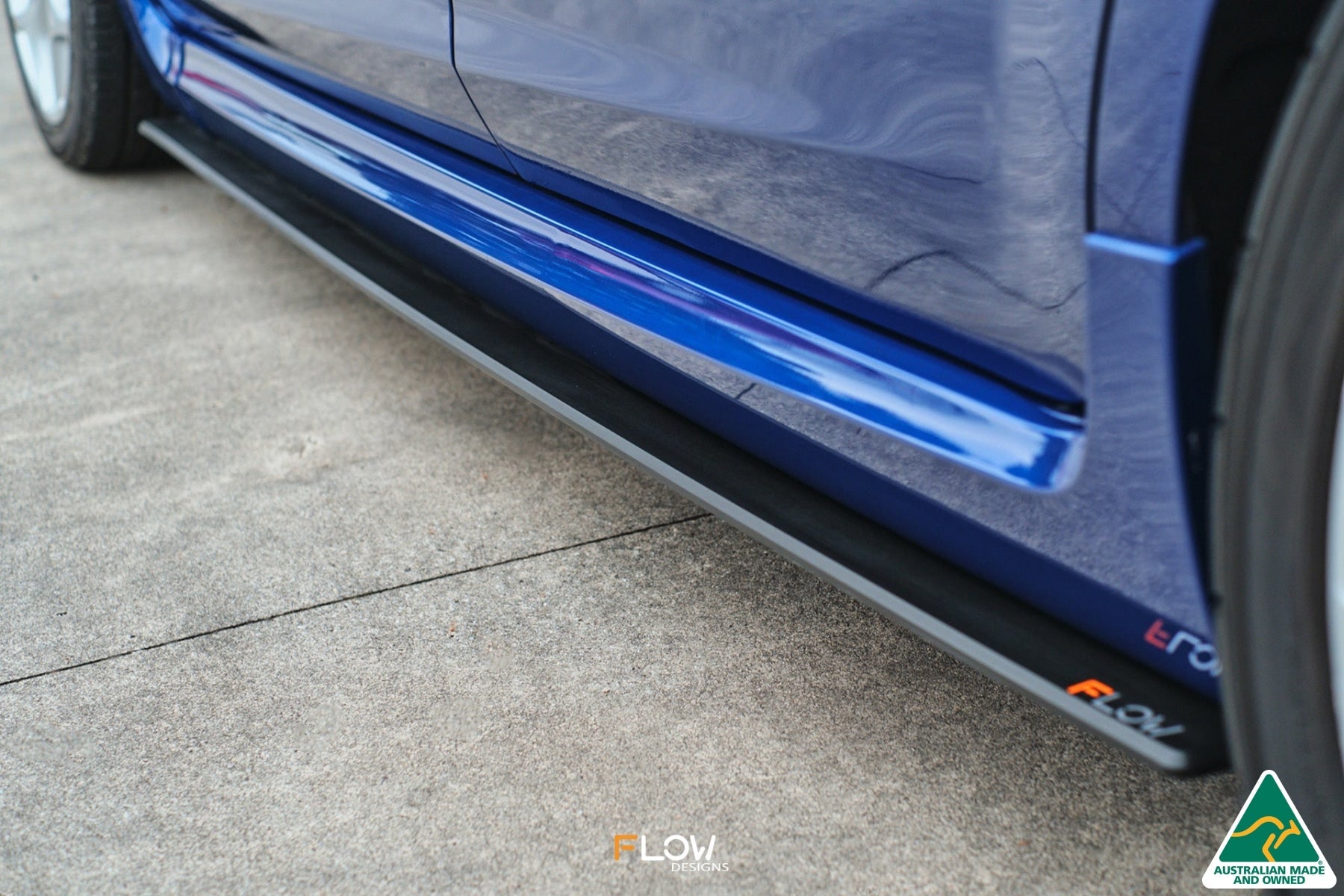 FLOW Designs  XR5 Focus Turbo V3 Side Skirt Splitters (Pair) - MODE Auto Concepts