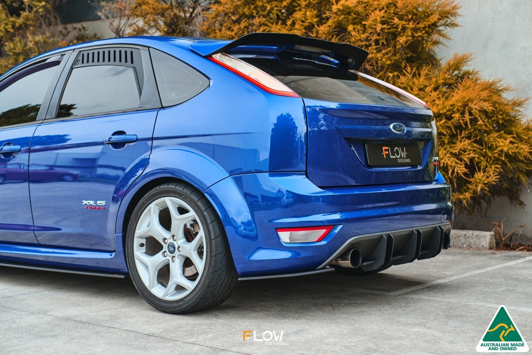 FLOW Designs  XR5 Focus Turbo V3 Flow-Lock Rear Diffuser - MODE Auto Concepts