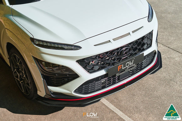 FLOW Designs  Kona N Front Lip Splitter Extensions (Pair) - MODE Auto Concepts