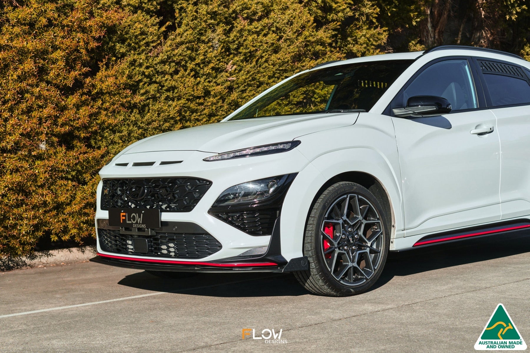FLOW Designs  Kona N Front Lip Splitter - MODE Auto Concepts