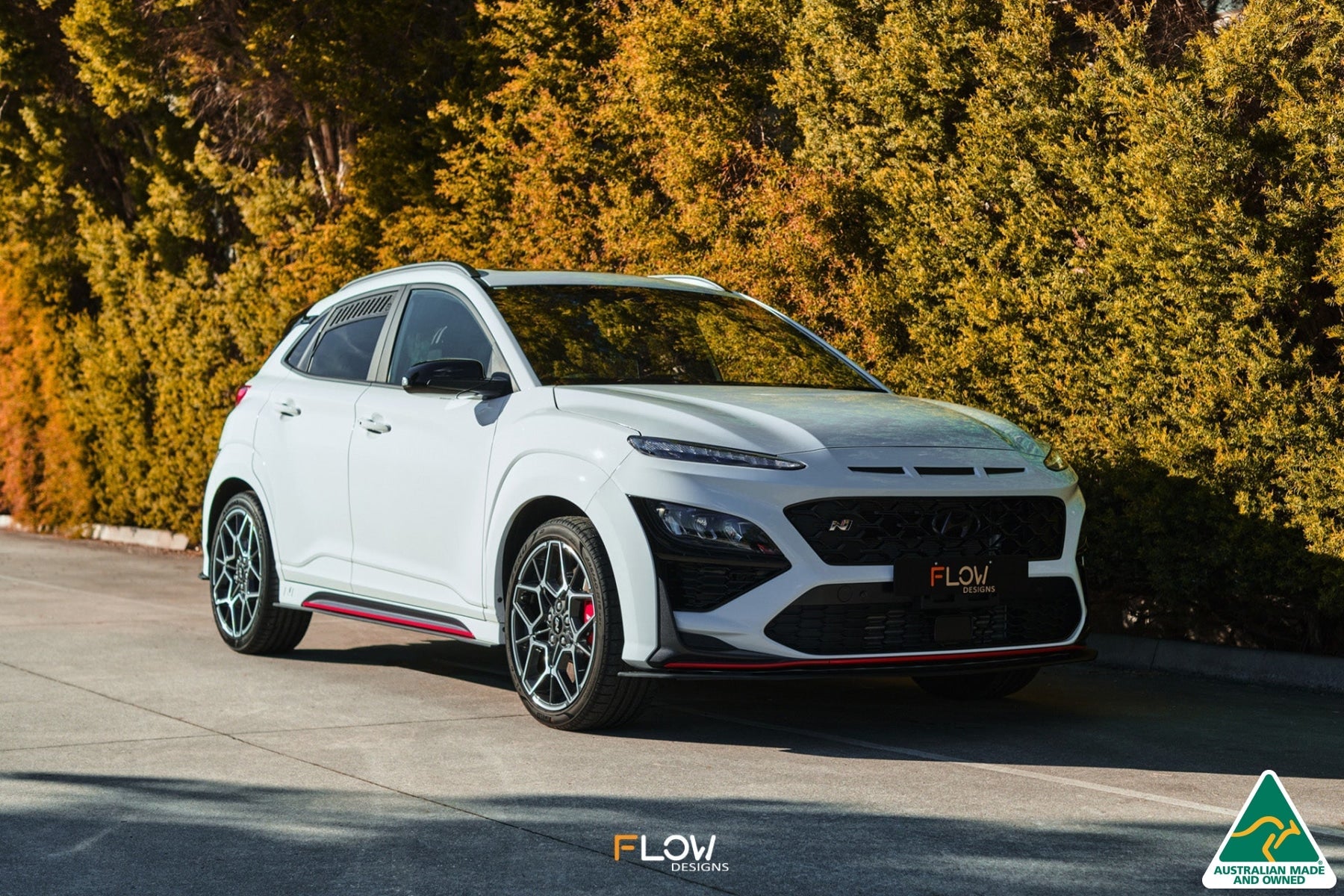 FLOW Designs Window Vents for Hyundai Kona N