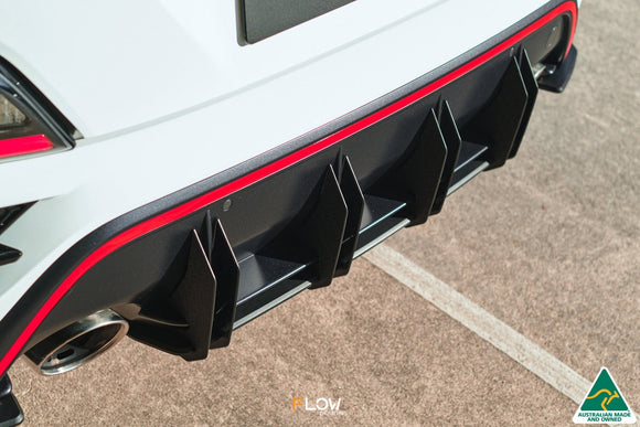 FLOW Designs  Kona N Flow-Lock Rear Diffuser - MODE Auto Concepts