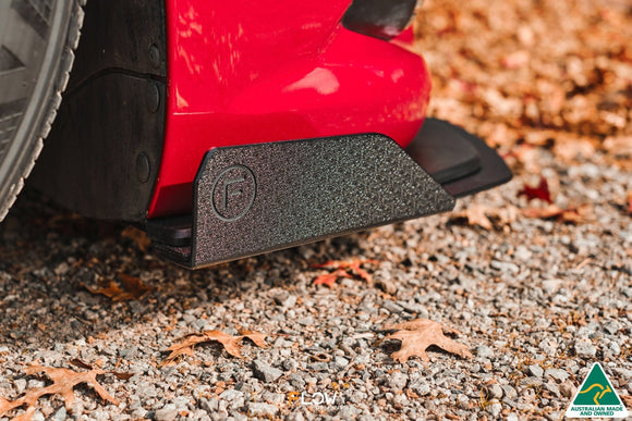 FLOW Designs  MK1 Falcon FG Front Lip Splitter Winglets (Pair) - MODE Auto Concepts