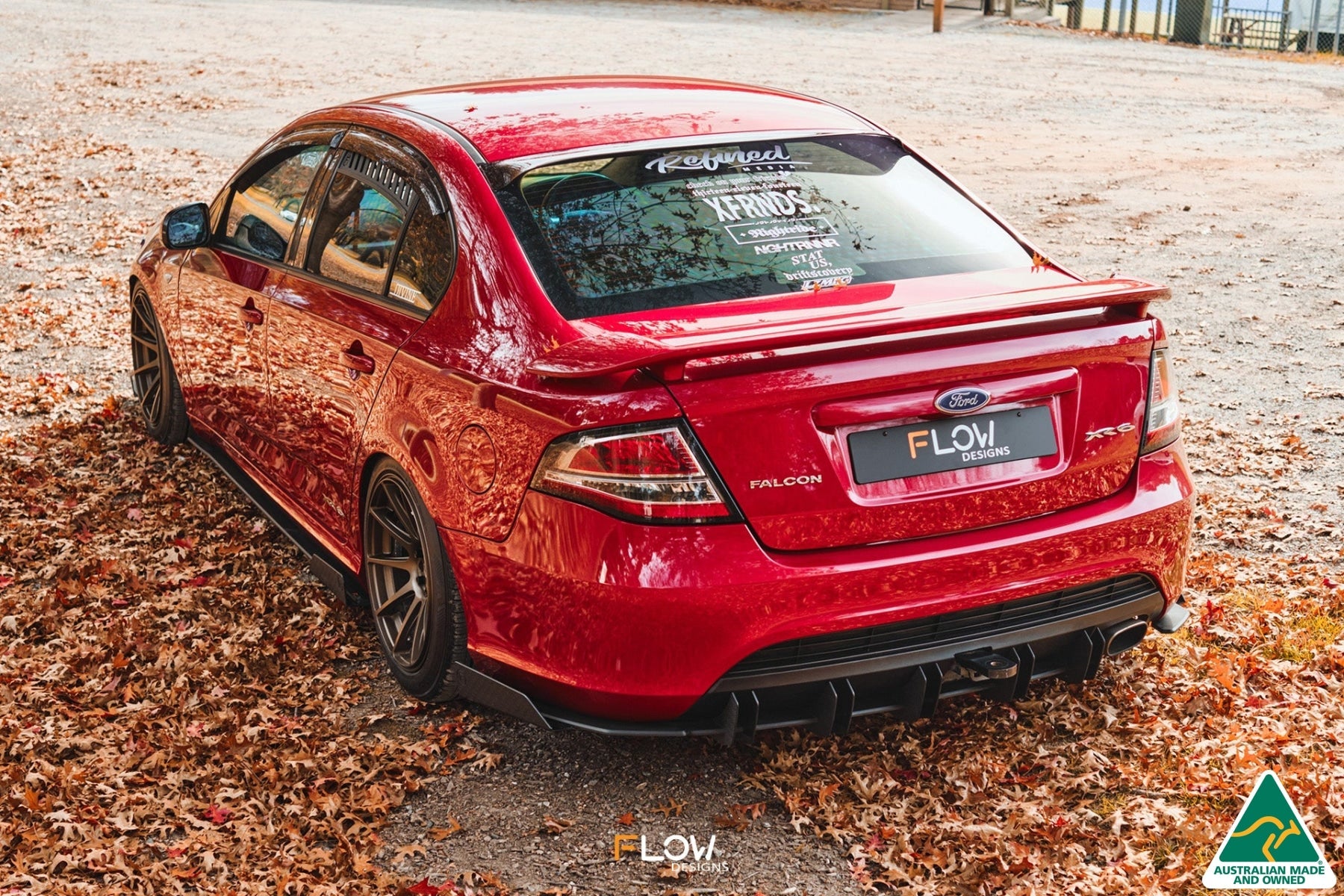 FLOW Designs  MK1 Falcon FG Flow-Lock Rear Diffuser - MODE Auto Concepts