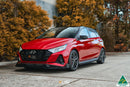 i20 N BC3 Front Lip Splitter & Mounting Brackets - MODE Auto Concepts