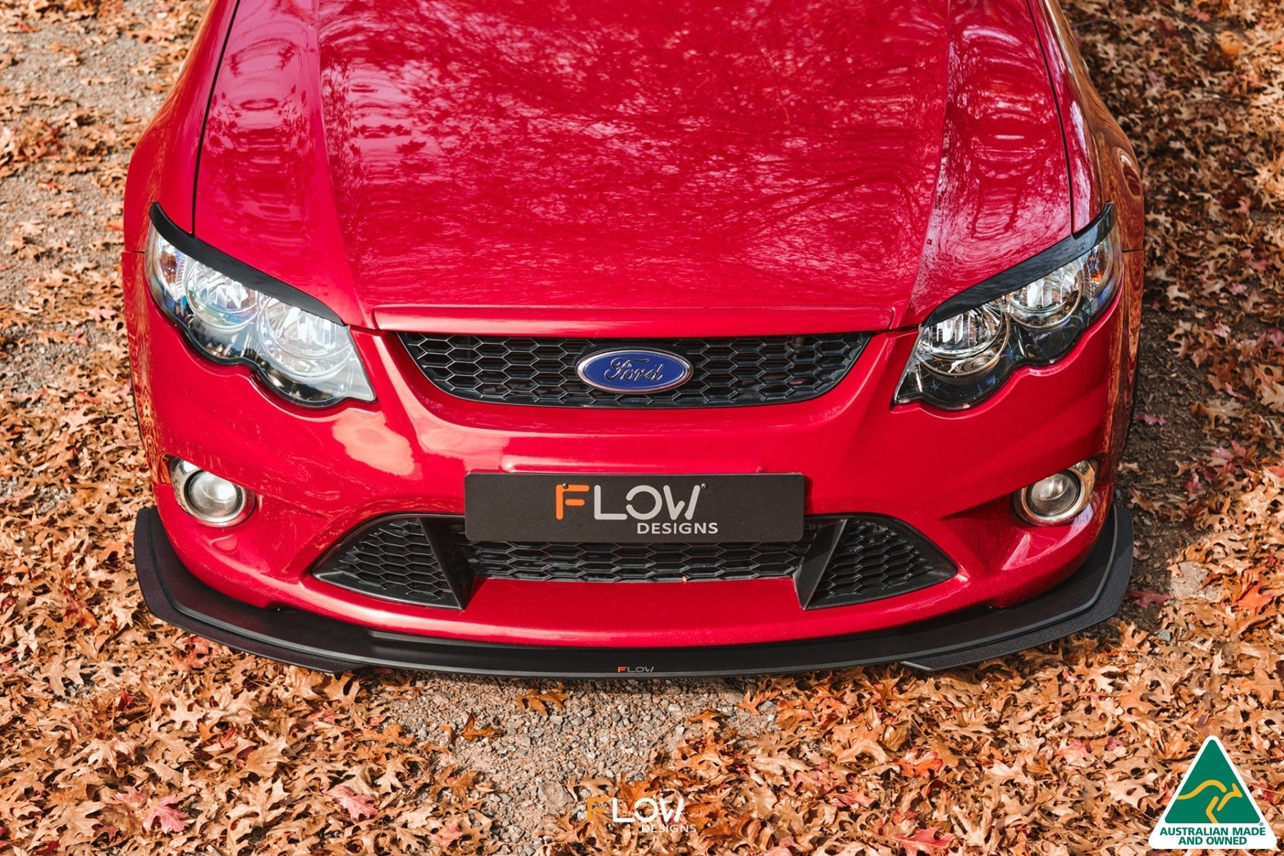 FLOW Designs  MK1 Falcon FG Front Lip Splitter - MODE Auto Concepts