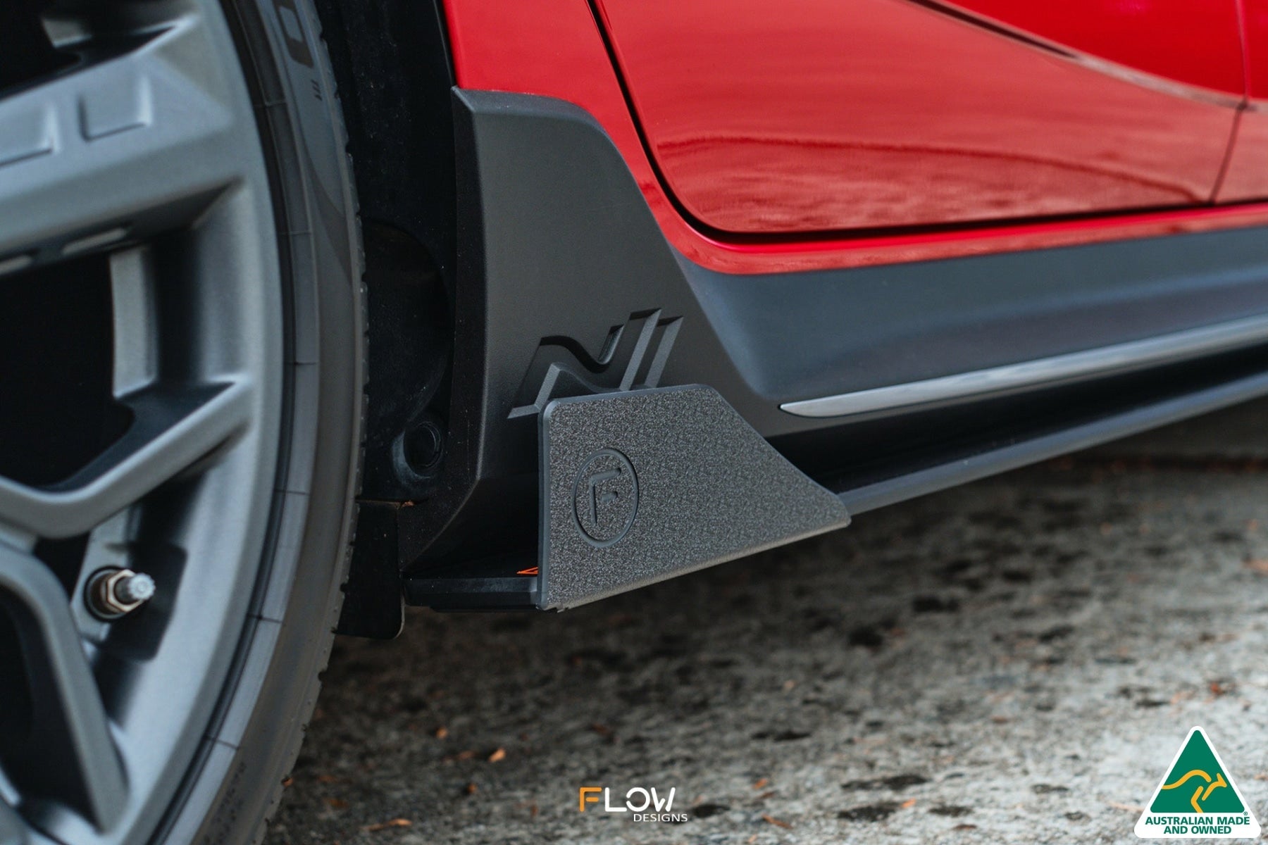 FLOW Designs  i20 N BC3 Side Skirt Splitter Winglets (Pair) - MODE Auto Concepts