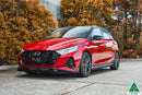 FLOW Designs  i20 N BC3 Front Lip Splitter & Mounting Brackets - MODE Auto Concepts