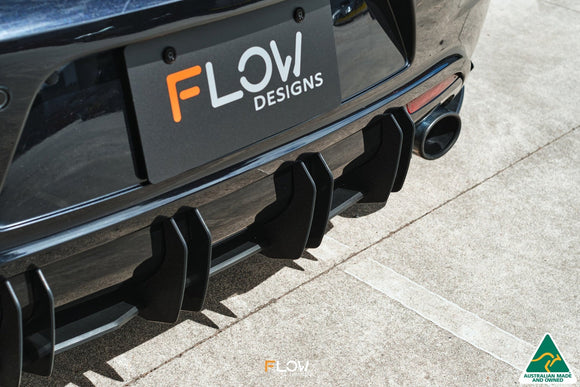 FLOW Designs  Scirocco R PFL V3 Flow-Lock Rear Diffuser - MODE Auto Concepts