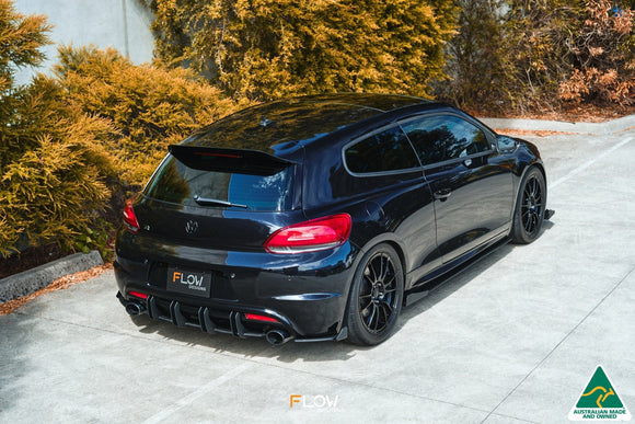 FLOW Designs  Scirocco R PFL V3 Flow-Lock Rear Diffuser - MODE Auto Concepts