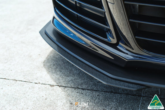 FLOW Designs  Scirocco R PFL V3 Front Lip Splitter Extensions (Pair) - MODE Auto Concepts