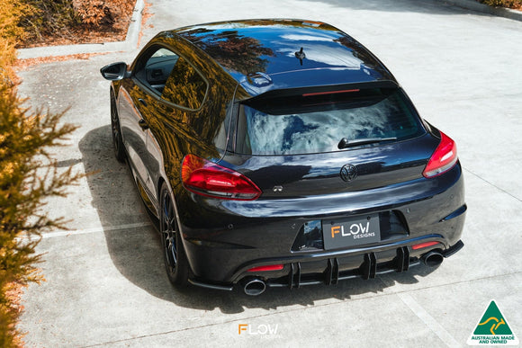 FLOW Designs  Scirocco R PFL V3 Rear Spats (Pair) - MODE Auto Concepts