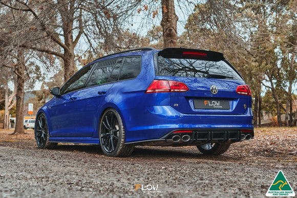 FLOW Designs  MK7 Golf R Wagon Flow-Lock Rear Diffuser - MODE Auto Concepts