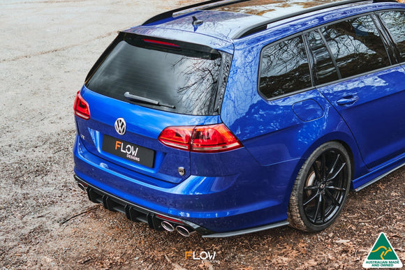 FLOW Designs  MK7 Golf R Wagon Flow-Lock Rear Diffuser - MODE Auto Concepts