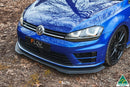 FLOW Designs  MK7 Golf R Wagon Chassis Mounted Front Lip Splitter V3 - MODE Auto Concepts