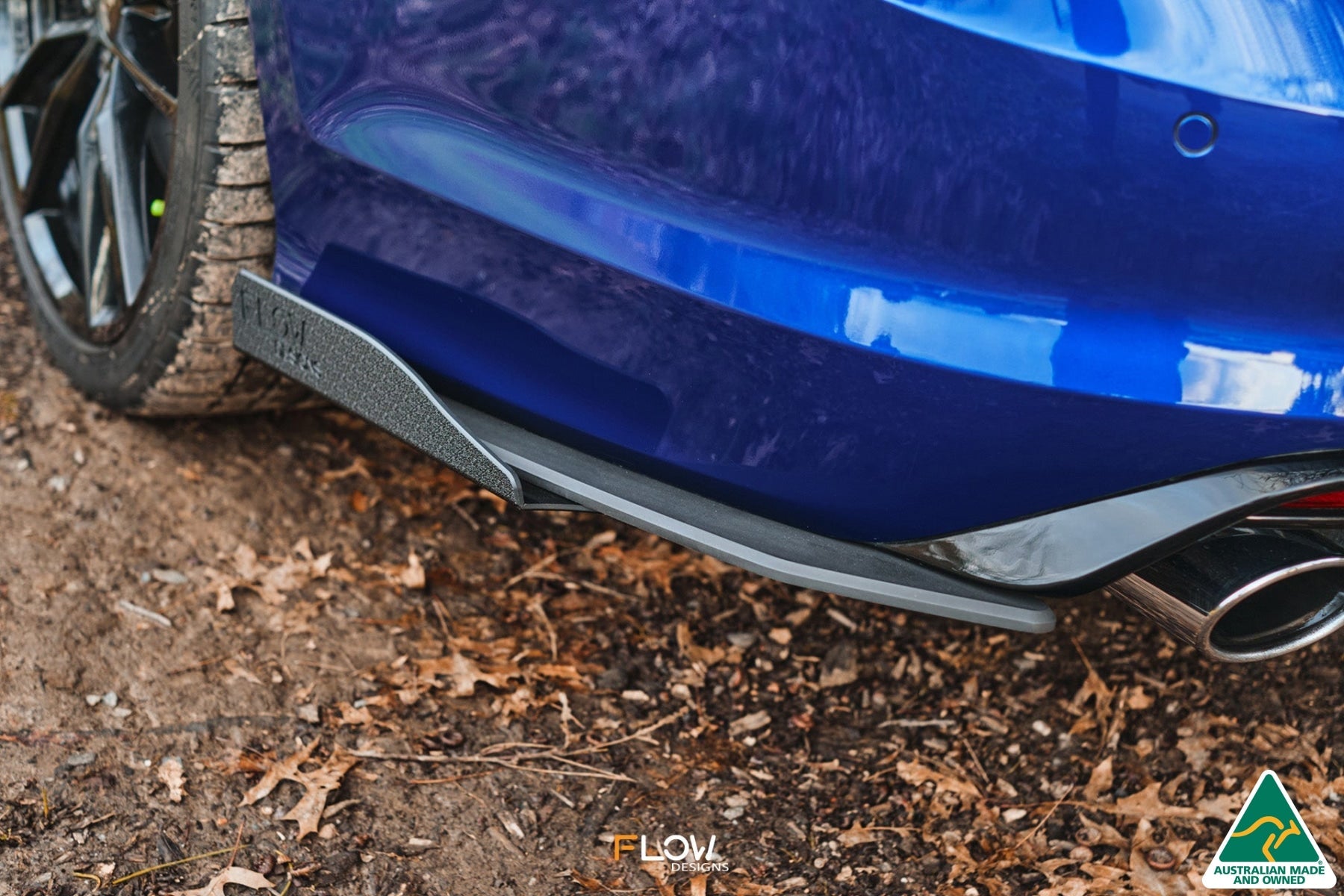 FLOW Designs  MK7 Golf R Wagon Rear Spat Winglets (Pair) - MODE Auto Concepts