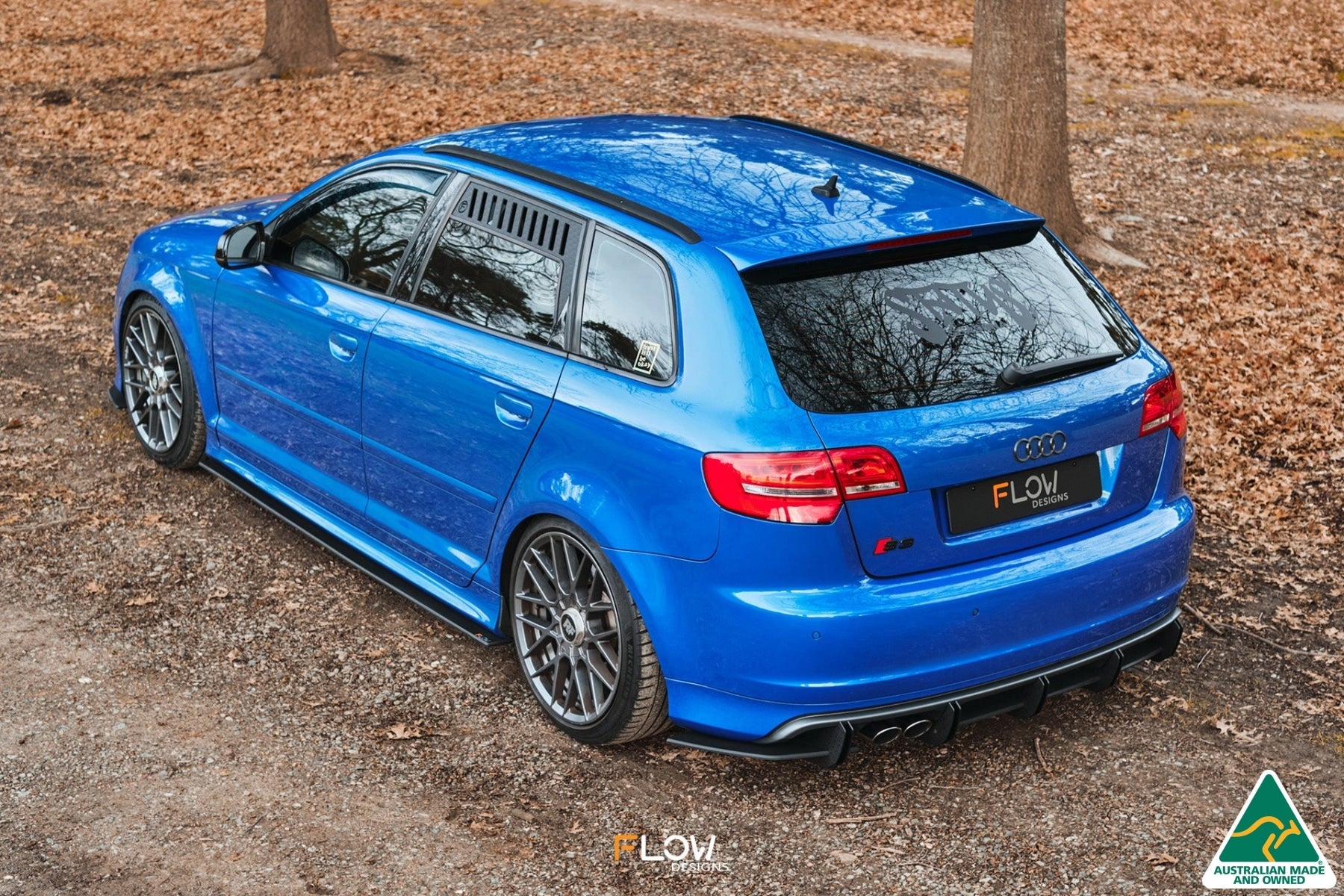 FLOW Designs  S3 8P2 Hatch (FL) Flow-Lock Rear Diffuser - MODE Auto Concepts