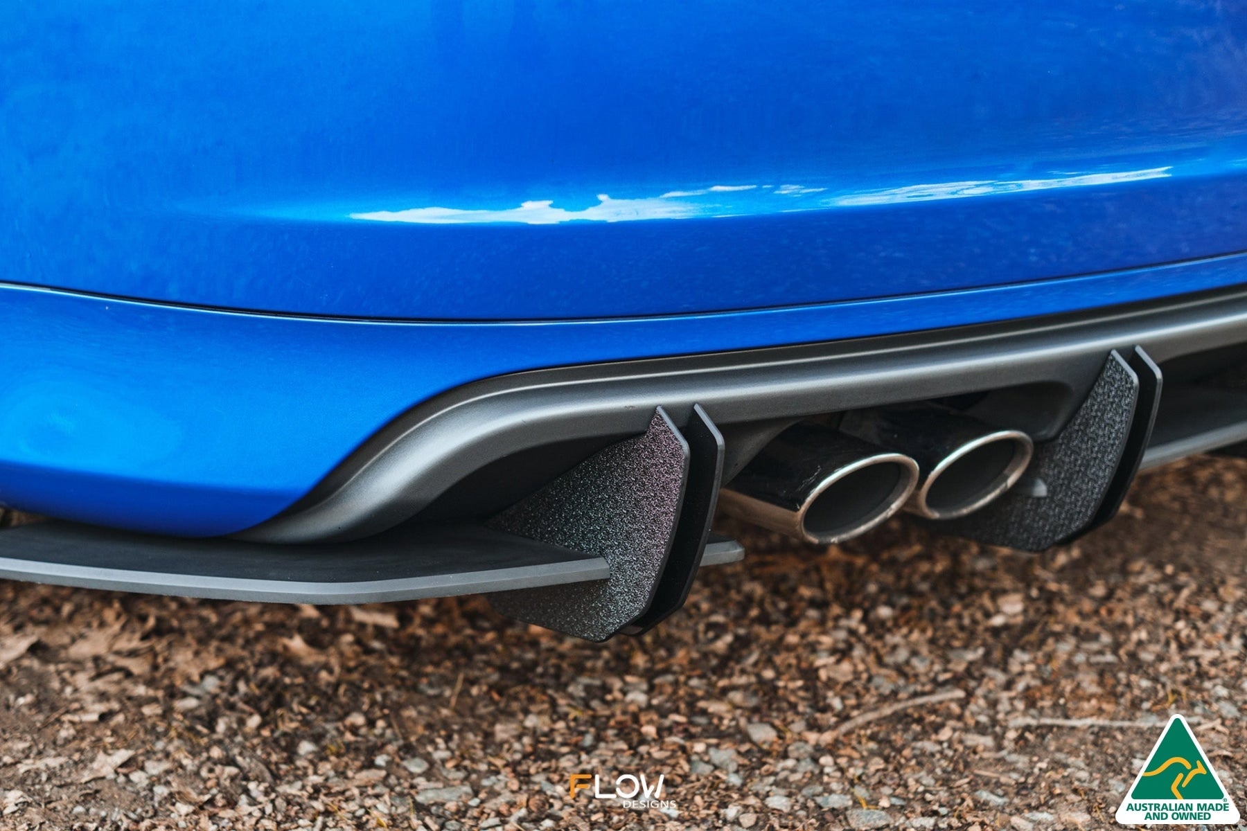 FLOW Designs  S3 8P2 Hatch (FL) Flow-Lock Rear Diffuser - MODE Auto Concepts