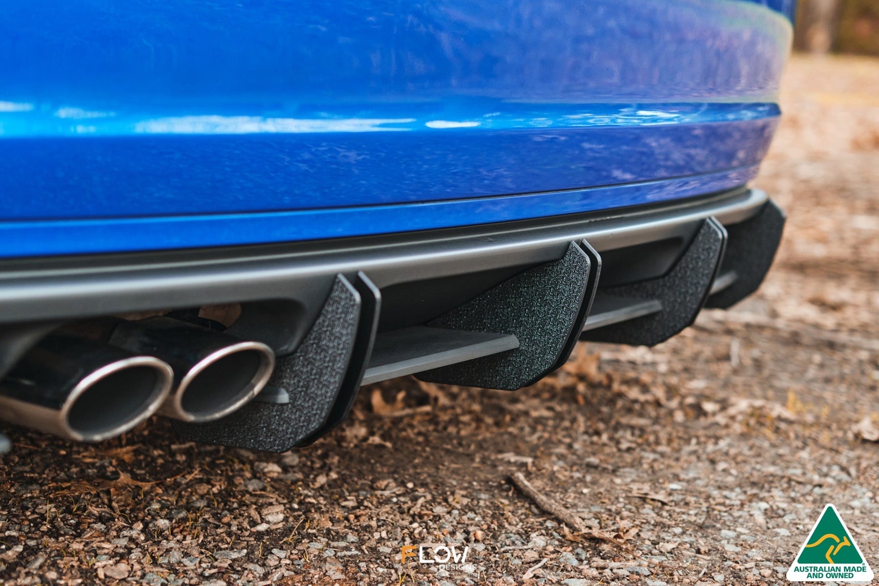 FLOW Designs  S3 8P2 Hatch (FL) Flow-Lock Rear Diffuser - MODE Auto Concepts