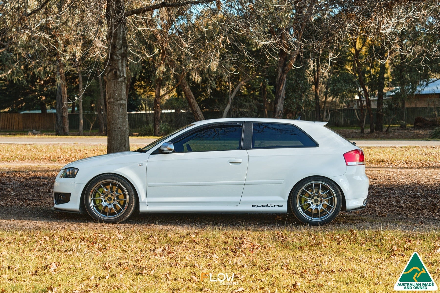 FLOW Designs  S3 8P Hatch (PFL) Side Skirt Splitters V3 (Pair) - MODE Auto Concepts