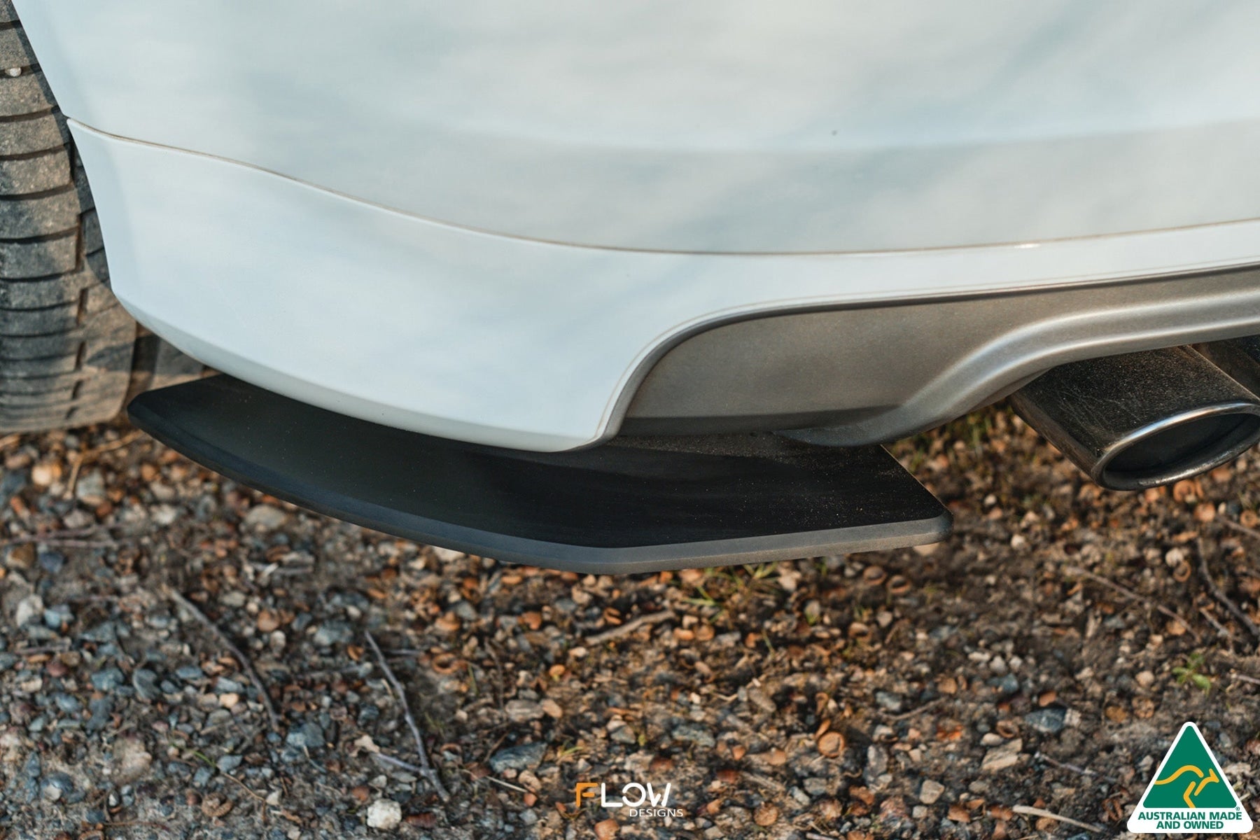 FLOW Designs  S3 8P Hatch (PFL) Rear Spats V3 (Pair) - MODE Auto Concepts
