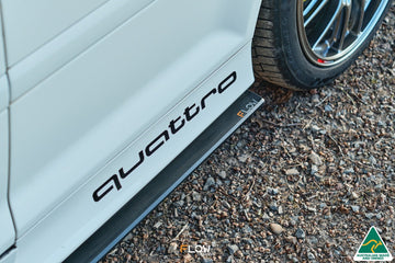 FLOW Designs  S3 8P Hatch (PFL) Side Skirt Splitters V3 (Pair) - MODE Auto Concepts