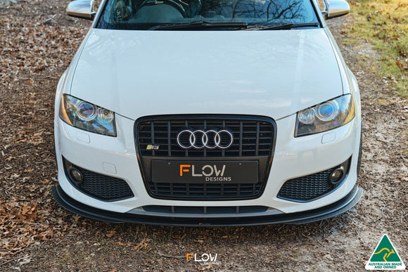 FLOW Designs  S3 8P Hatch (PFL) Front Lip Splitter V3 - MODE Auto Concepts