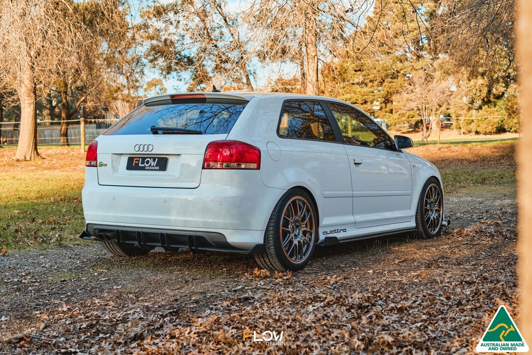 FLOW Designs  S3 8P Hatch (PFL) Flow-Lock Rear Diffuser - MODE Auto Concepts