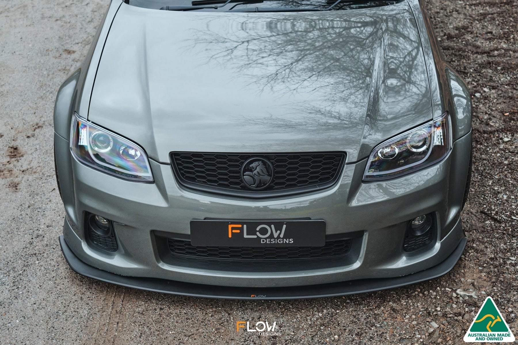 FLOW Designs  VE Commodore Ute Front Lip Splitter - MODE Auto Concepts